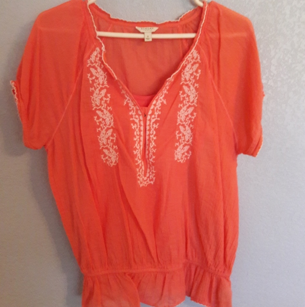 Cute Orange Top